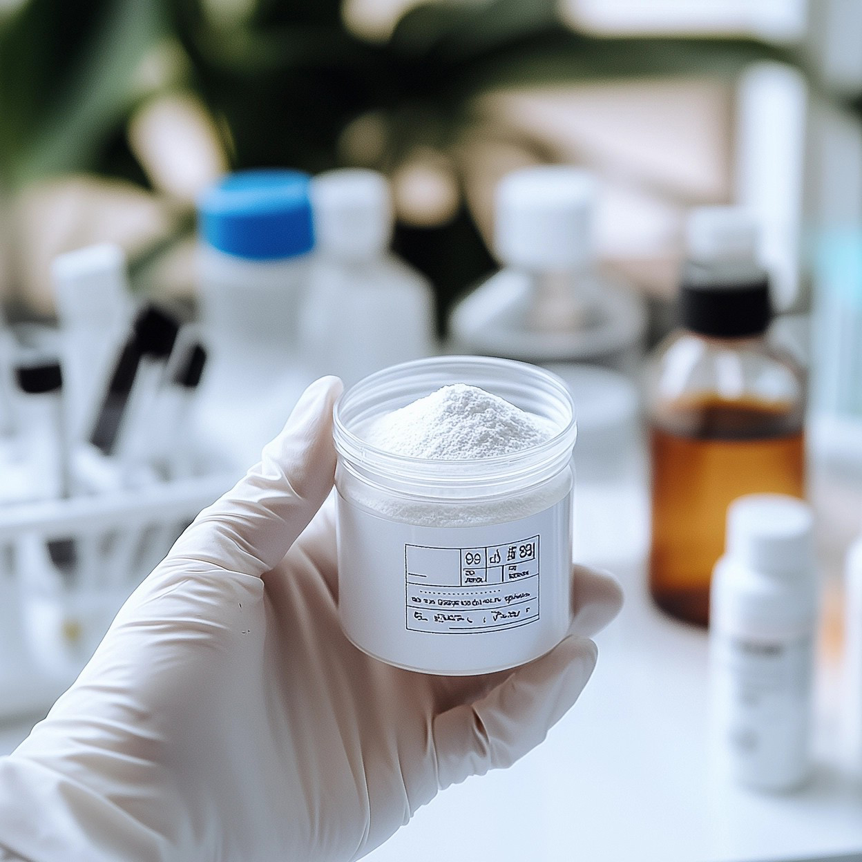 advanced cosmetic research for face serum, hair care and body care products