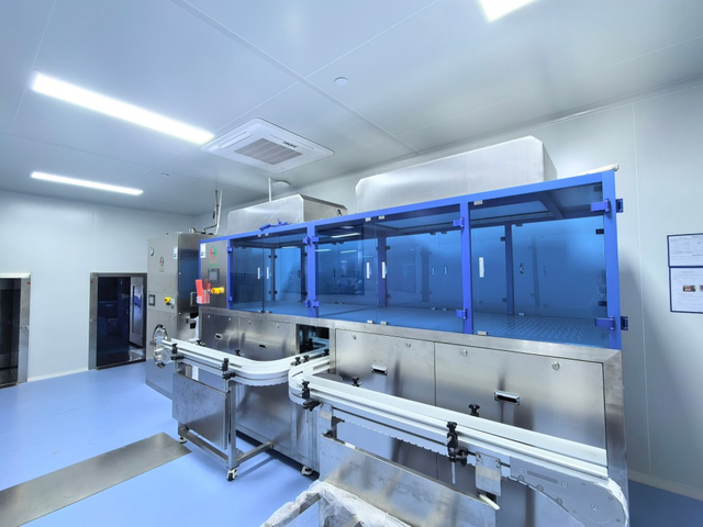 cosmetic bottle washing process for fragrance, body care and hair care products