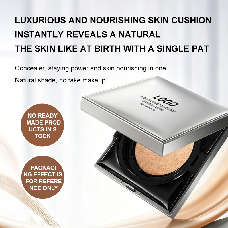 Air cushion type liquid foundation natural color