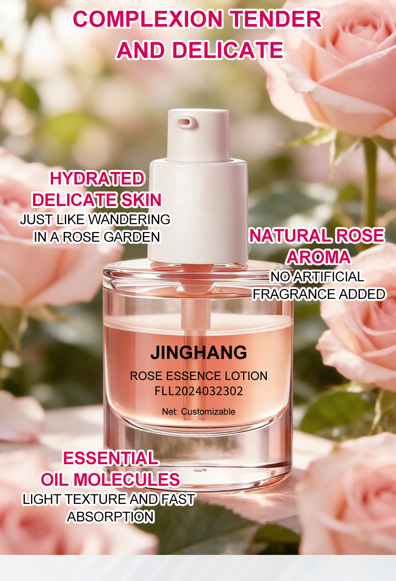 Soothing Rose Extract Skin Lotion for Sensitive Skin