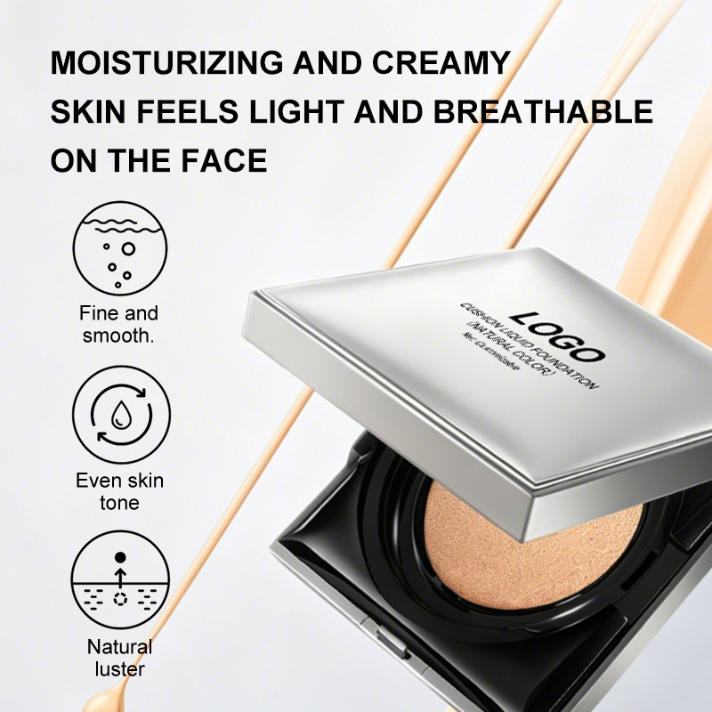 Air cushion type liquid foundation natural color