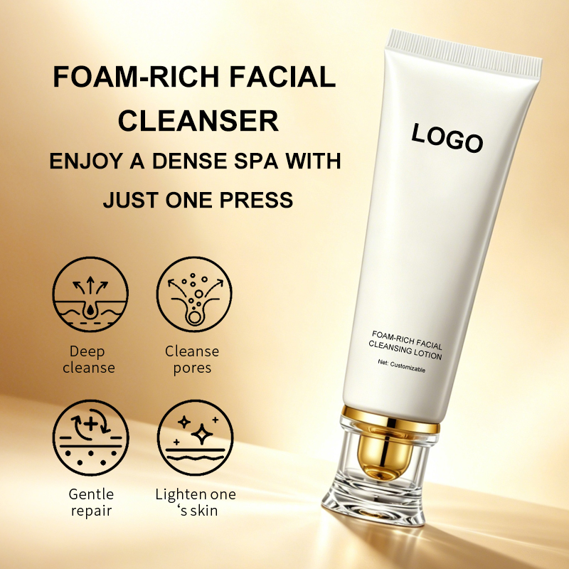 Foam-rich facial cleanser